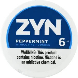 ZYN Peppermint​ Nicotine Pouches​ - 15Ct | 6MG
