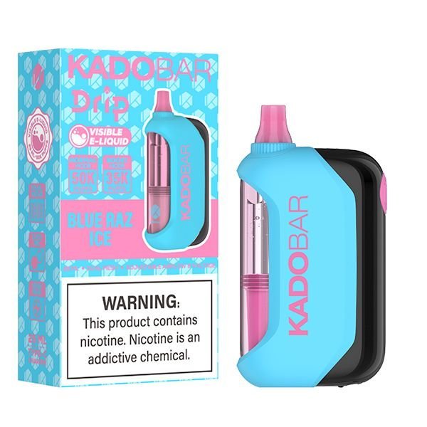 Blue Raz Ice Kado Bar Drip 50k Disposable Vape