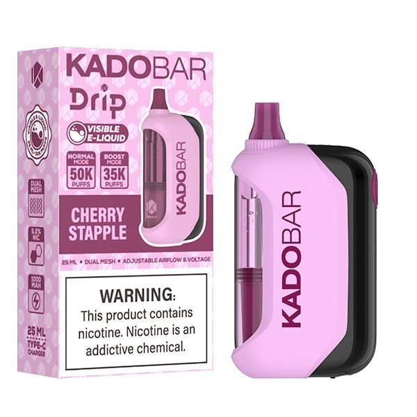 Cherry Stapple Kado Bar Drip 50k Disposable Vape