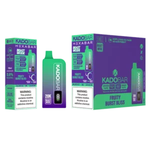 Fruity Burst Bliss Hexa X Kado Bar 20000 Puffs