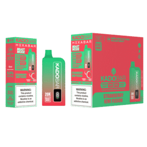 Strawberry Kiwi Fusion Hexa X Kado Bar 20000 Puffs