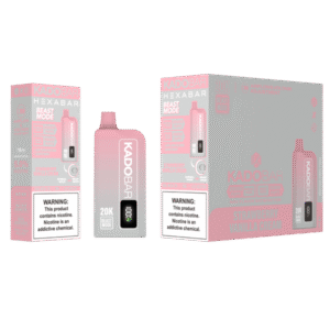 Strawberry Vanilla Cream Hexa X Kado Bar 20000 Puffs
