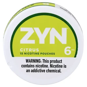 ZYN Citrus​ Nicotine Pouches​​ - 15Ct | 6MG