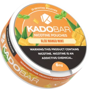 Aloe Mango Mint Kado Bar Nicotine Pouches - 20Ct | 6MG
