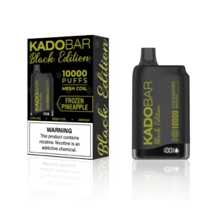Frozen Pineapple Kado Bar Black Edition 10,000 Puffs