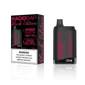 Frozen Red Apple Kado Bar Black Edition 10,000 Puffs