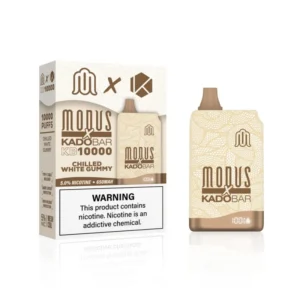 Chilled White Gummy Modus X Kado Bar KB10000 Puffs Disposable Vape