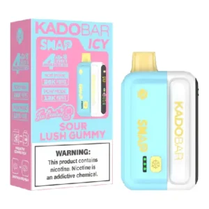 Sour Lush Gummy Kado Bar Snap 25k Disposable Kit