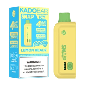 Lemon Heads Kado Bar Snap Icy Disposable Pod - 25k Puffs
