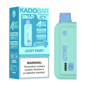 Just Mint Kado Bar Snap Icy Disposable Pod - 25k Puffs