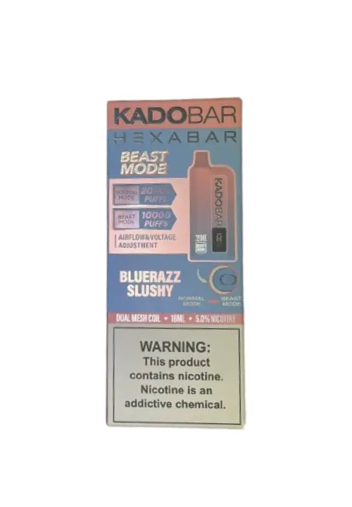 Bluerazz Slushy – Hexa X Kado Bar 20000 Puffs