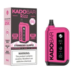 Strawberry Slurpee Kado Bar Rizz 25000 Puffs Disposable Vape