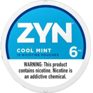 ZYN Cool Mint​ Nicotine Pouches​ - 15Ct | 6MG