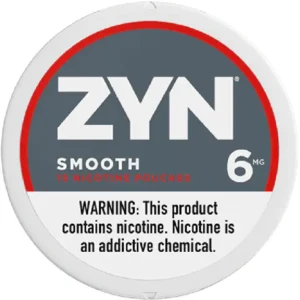 ZYN Smooth​ Nicotine Pouches​​ - 15Ct | 6MG