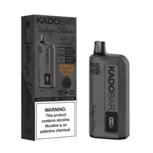Colombian Peppermint Coffee  - Kado Bar Vinatge Edition 10000 Puffs